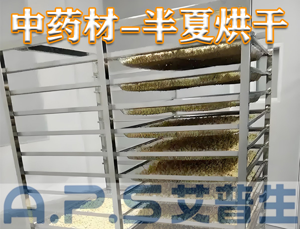 中药材半夏烘干，除了传统的烘干方法，首选推荐使用星空体育注册官网
空气能热泵烘干机