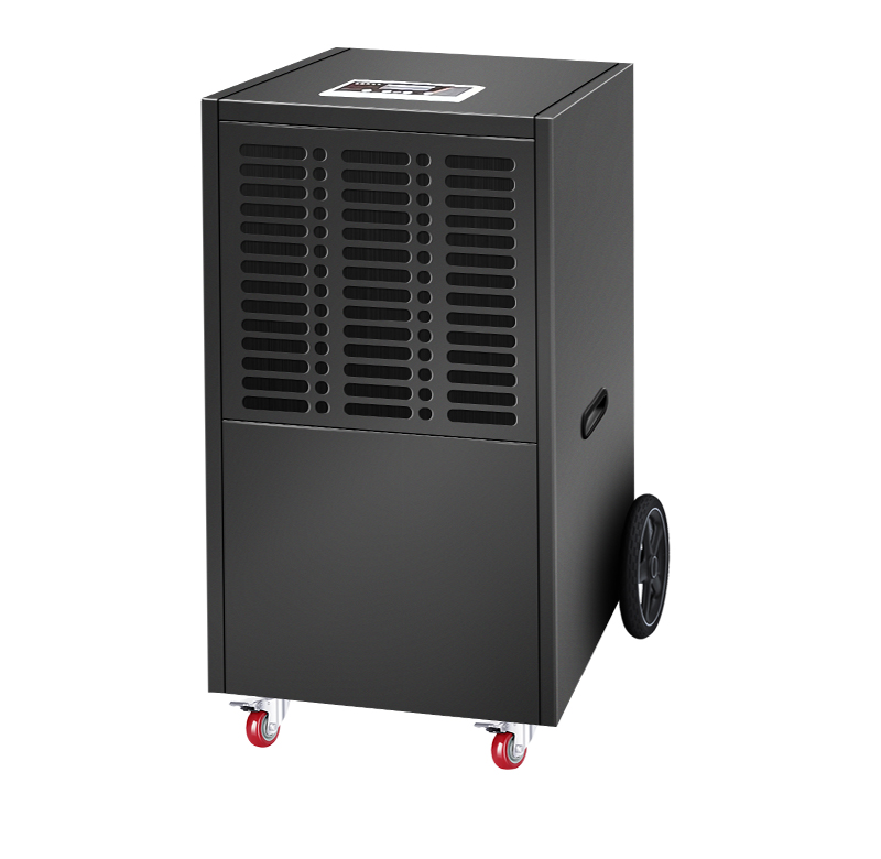 ACF-148E 玄雅黑色款工业除湿机-大脚轮款地下室除湿机,仓库储藏室智能抽湿机首选除湿机，强效除湿